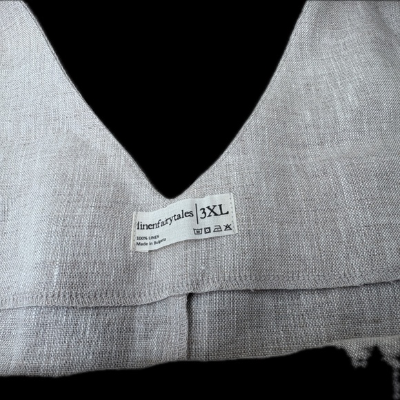 Linen Slip Dress 3XL - Picture 2 of 7